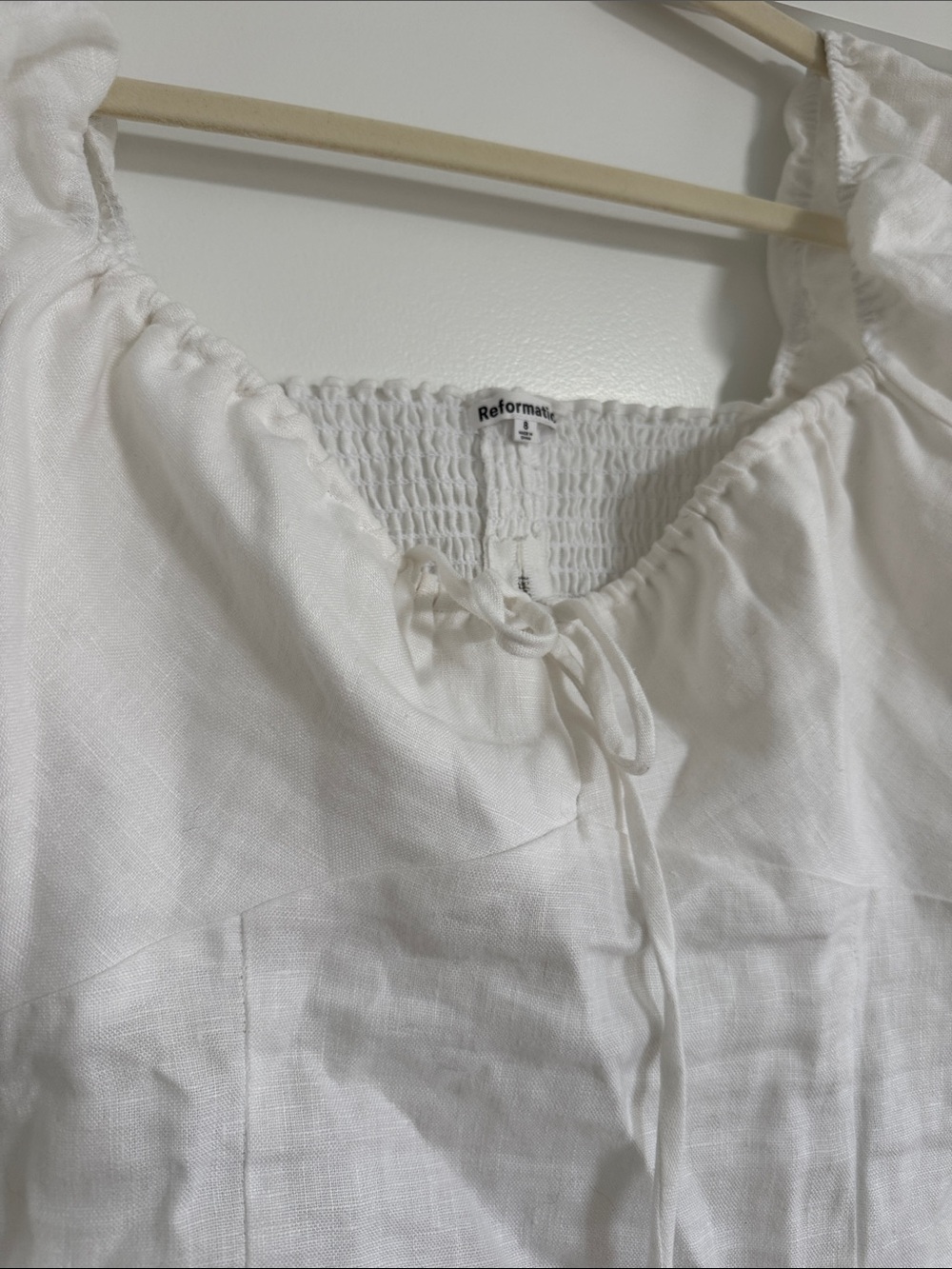Reformation Rory Linen Top - Picture 4 of 10